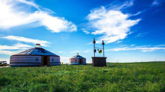 ordos safeguards clear water and blue sky