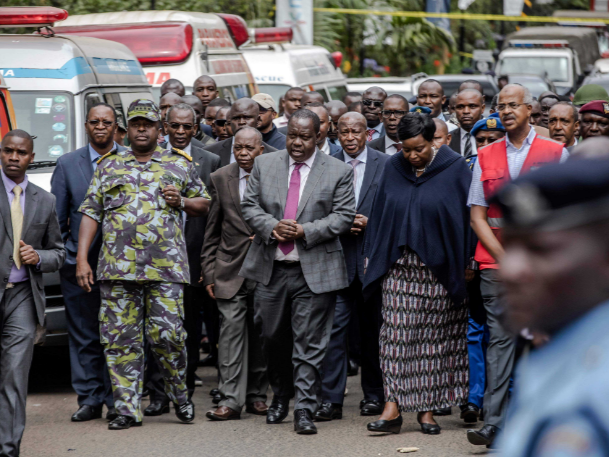 肯尼亚总统乌胡鲁·肯雅塔16日上午通过电视新闻发布会说,首都内罗毕