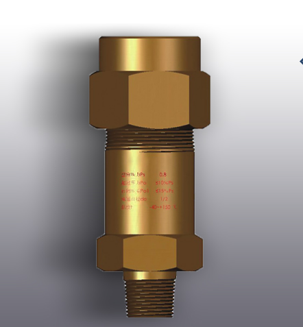 Series safety valve for refrigerating machine