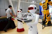 China sees fast development in robot industry 