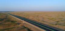 China completes Beijing-Xinjiang desert freeway sections