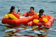 Chinese, European astronauts complete sea survival training 