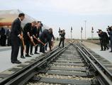 Azerbaijan, Turkey, Georgia inaugurate newly built Asia-Europe railway