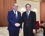 China's top political advisor meets speaker of Morocco's House of Advisors