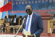 Chinese-built electricity poles plant inaugurated in South Sudan