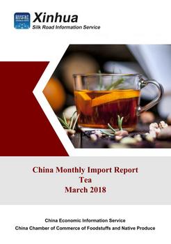 China Monthly Import Report on Tea (March 2018)