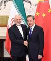 Chinese state councilor, Iranian foreign minister hold talks