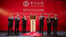 Bank of China opens its Chilean branch