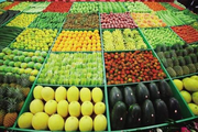 China's farm produce prices edge up