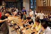 Brewing coffee success in the land of tea, with a range of products