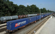 Transit containers of China-Europe freight trains via Belarus up 25 pct in Jan.- Sept.