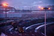 Outbound cargo trains up 41 pct at Urumqi logistics center