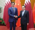 Chinese premier calls for all-round cooperation with Qatar 