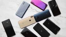 Smartphone shipments on decline