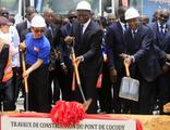 Chinese firm starts construction on cable-stayed bridge project in Cote d'Ivoire