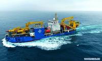 Chinese-built dredging vessel to serve Saudi Arabian oil field 