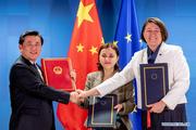 China, EU sign milestone agreements on civil aviation cooperation