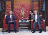 Chinese vice president meets Egypt's parliament speaker 