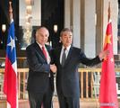 Chinese FM urges to further promote cooperation with Chile 
