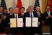 China, U.S. sign phase-one trade deal