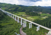 China-Laos Railway, a green railway 