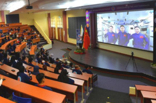 Feature: Bruneian students inspired by talk with Chinese astronauts in space station 