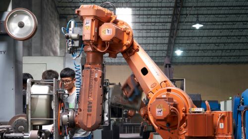 中国的“机器人革命”（图片来源：英国《金融时报》网站）