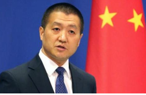 图为外交部发言人陆慷