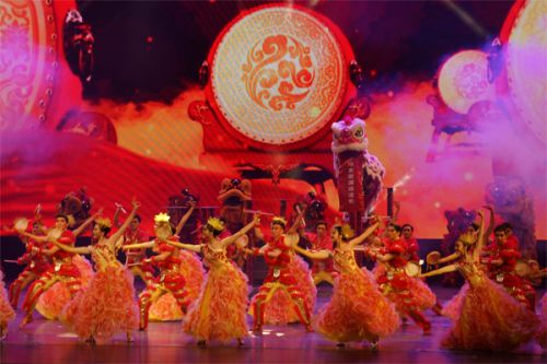 图为中埃文化年闭幕演出