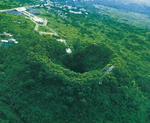 风炉岭火口