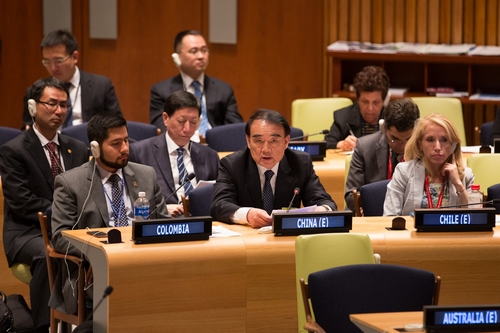 李保东副部长出席联合国可持续发展高级别政治论坛部长级会议