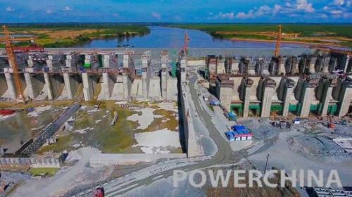 桑河电站是目前柬埔寨最大的水电工程，电站投产发电后，电能将通过上丁-桔井-磅堪－金边的输变电线路并网，向广大柬埔寨人民提供充足电力。