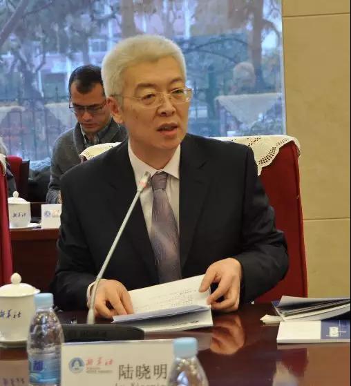 新华社首席经济分析师陆晓明主持会议