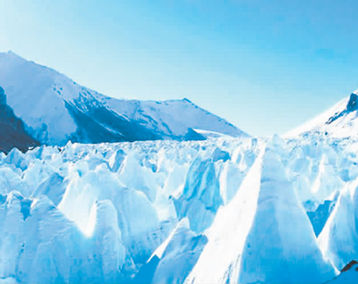 冰川旅游需谨慎