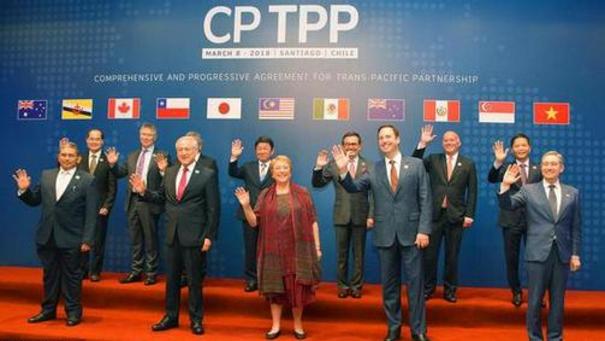 跨太平洋伙伴国家在没有美国参与下签署新协定