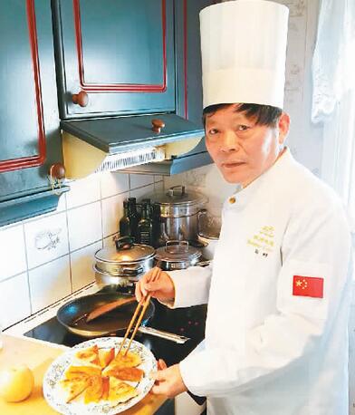 当豆腐皮遇上三文鱼 杭帮菜大师在挪威讲中国故事2