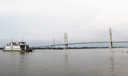 中企在越南承建的首座斜拉桥通车 获赞“崭新的城市名片”