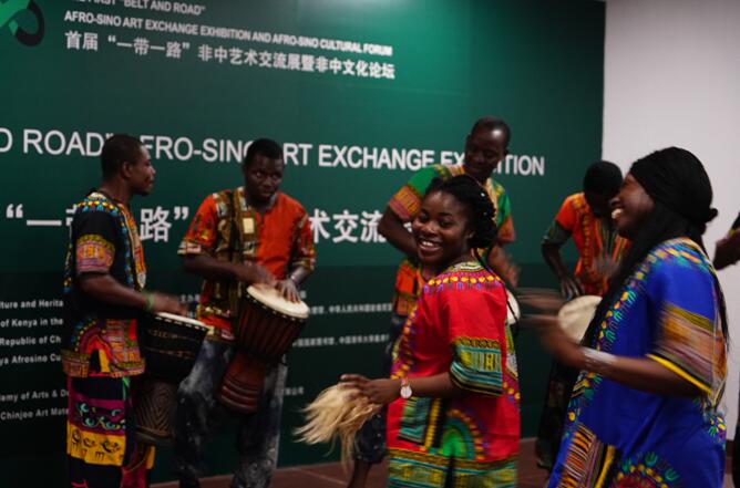 首届“一带一路”非中艺术交流展：以文化为纽带 践行“一带一路”倡议4
