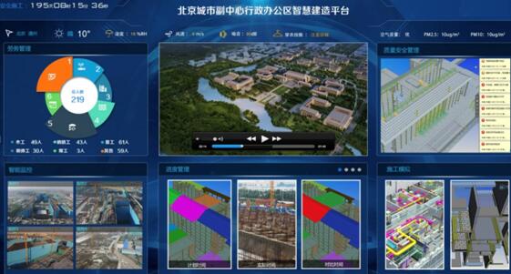 广联达：北京城市副中心行政办公区基于BIM的工程项目案例