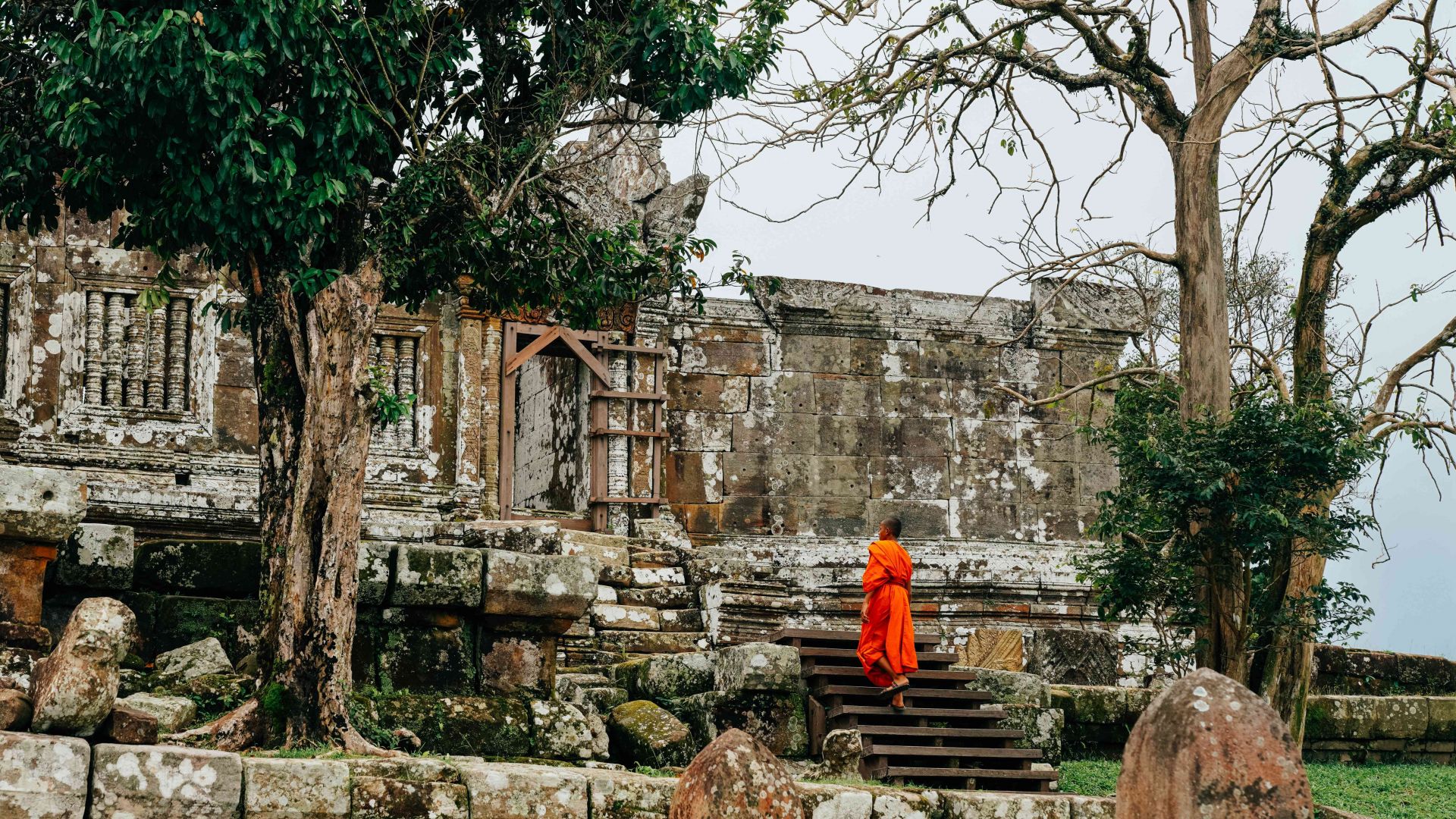 悬崖峭壁上的千年古刹——柏威夏寺