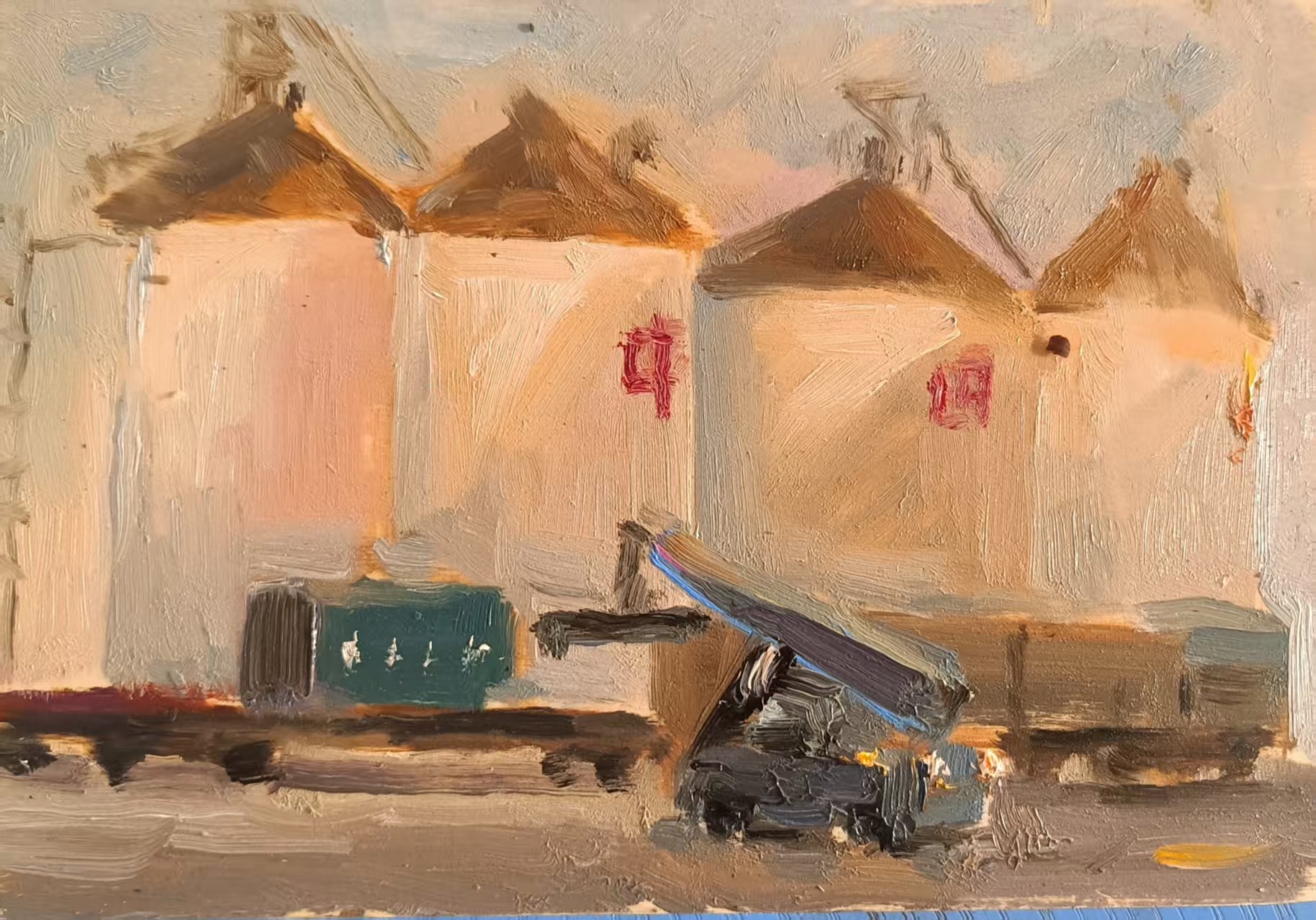 哈铁集团“我眼中的‘营销攻坚季’”主题采风活动优秀书画作品