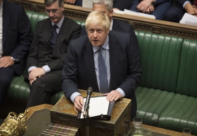 英国议会下院阻止“无协议脱欧” 约翰逊提前大选动议被否