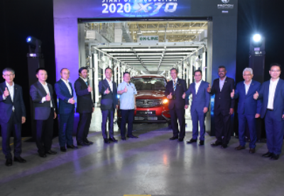 吉利汽车与马来西亚宝腾合作车型X70实现本土化生产