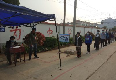 淮北烈山区青谷小学迎来学生返校复学第一天
