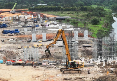 湛江大道沙波岭至洋溢村路段加快推进