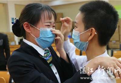 广东医科大学驰援湖北勇士返回岗位 