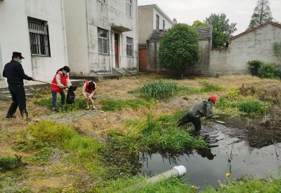安徽肥东：全力打响村庄清洁行动“春季战役”