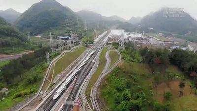 新建安顺至六盘水铁路进入运行试验阶段