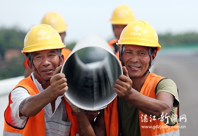 战高温！广东玉湛高速全力冲刺通车目标