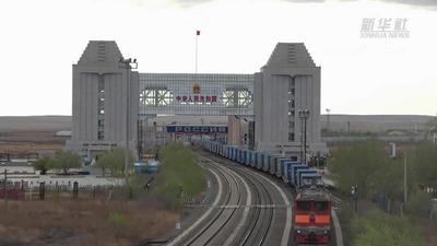 中国最大陆路口岸满洲里铁路进口运量突破600万吨